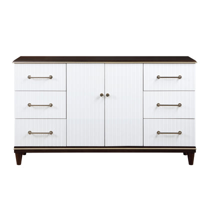 Homelegance Dresser Niles White Cherry Finish Elegant Design 1451-5