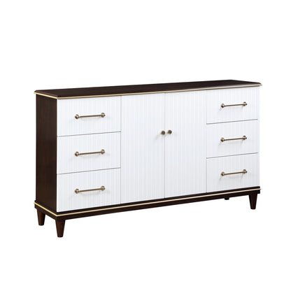 Homelegance Dresser Niles White Cherry Finish Elegant Design 1451-5