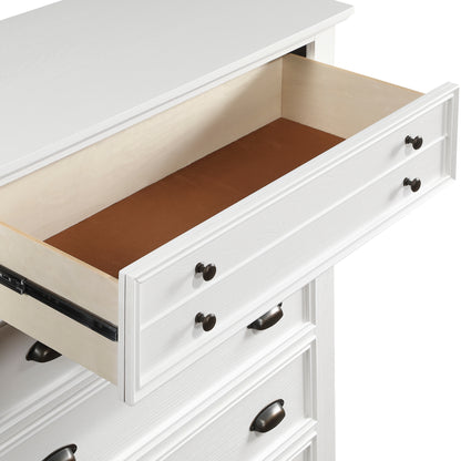 Homelegance Chest Mackinac White Finish Elegant Storage Solution 1454-9