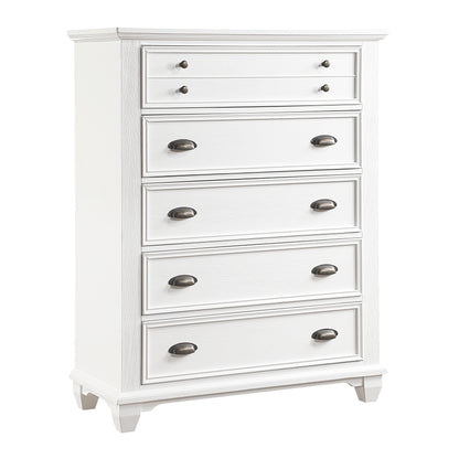 Homelegance Chest Mackinac White Finish Elegant Storage Solution 1454-9
