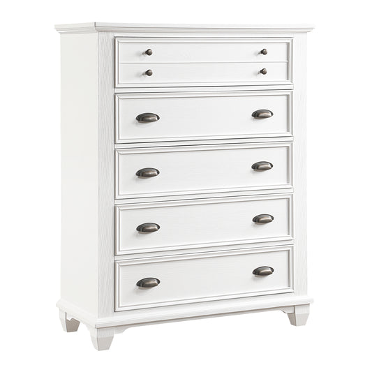 Homelegance Chest Mackinac White Finish Elegant Storage Solution 1454-9