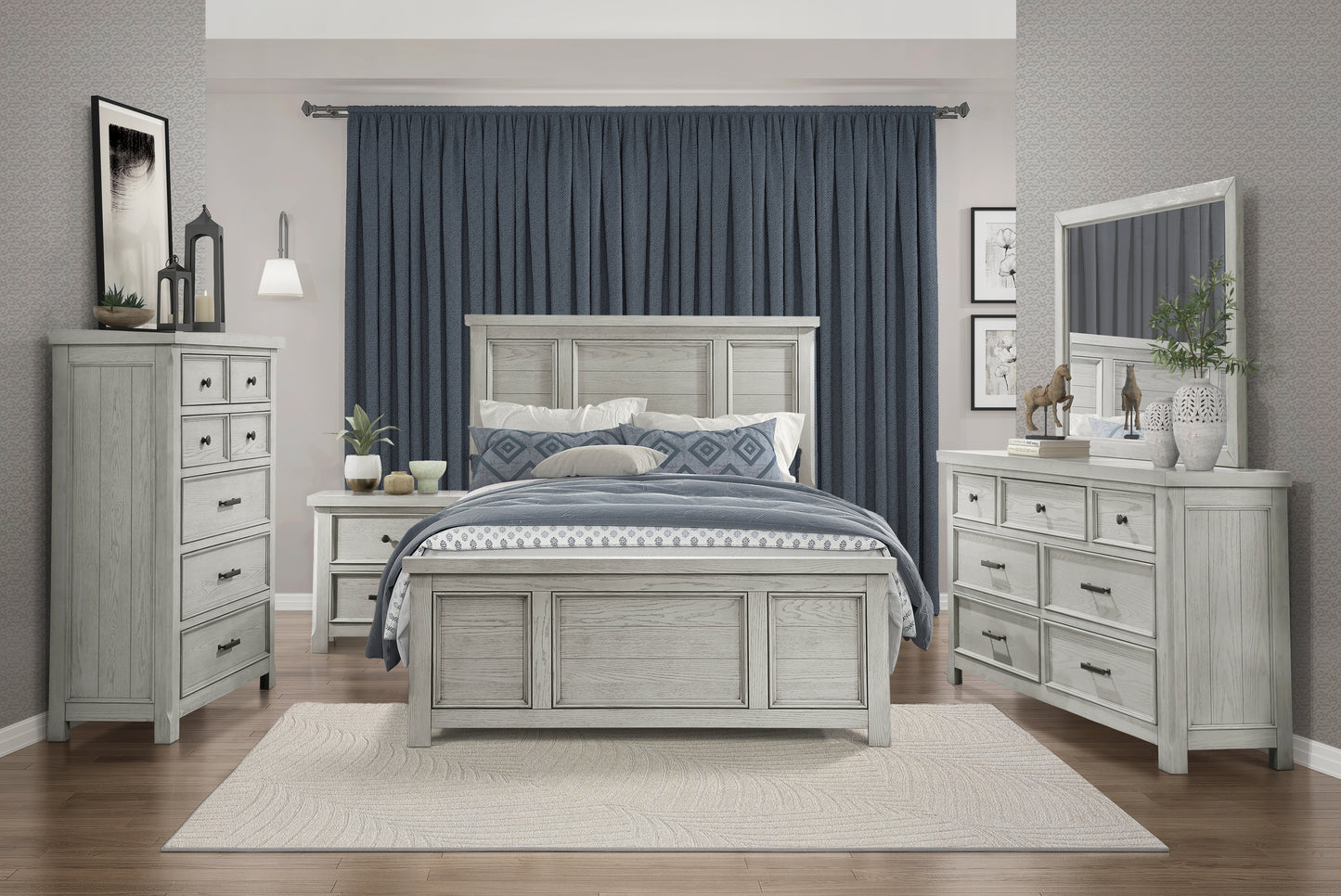 Homelegance Chest Light Gray Providence Elegant Storage Solution 1458-9