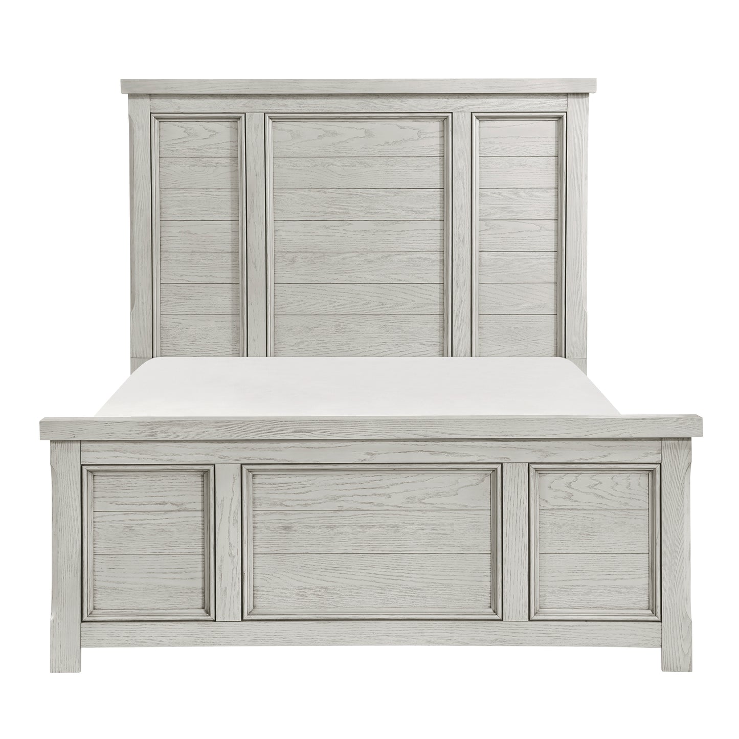 Homelegance Queen Bed Providence Light Gray Finish Elegant Design 1458-1