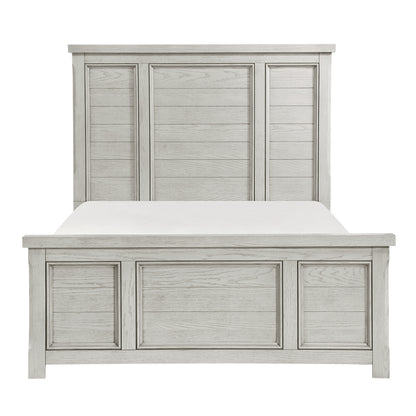 Homelegance Queen Bed Providence Light Gray Finish Elegant Design 1458-1