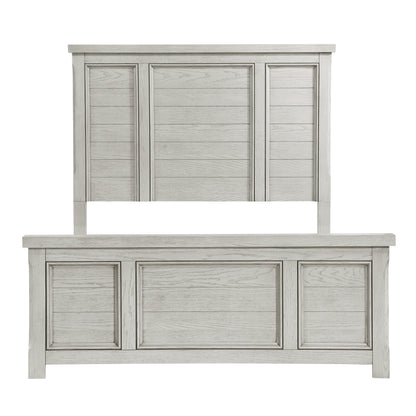 Homelegance Queen Bed Providence Light Gray Finish Elegant Design 1458-1