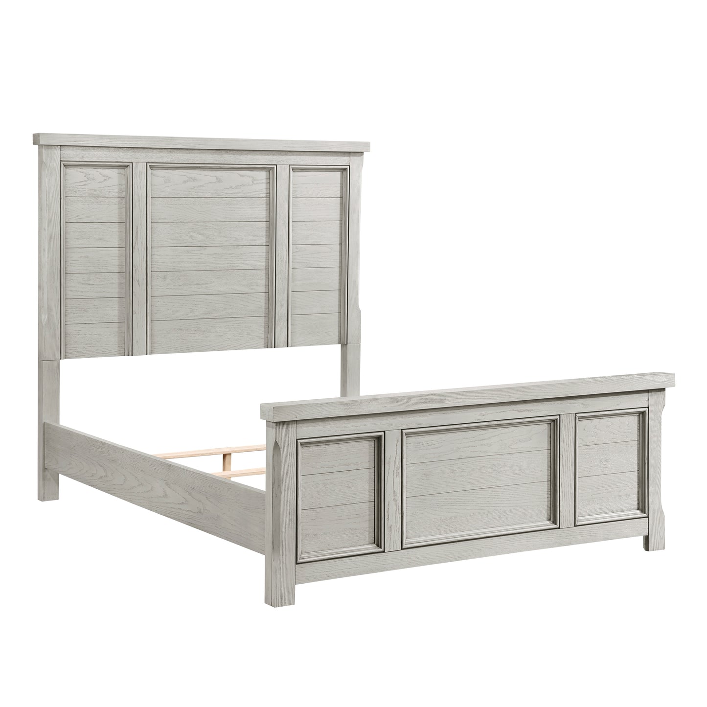 Homelegance Queen Bed Providence Light Gray Finish Elegant Design 1458-1