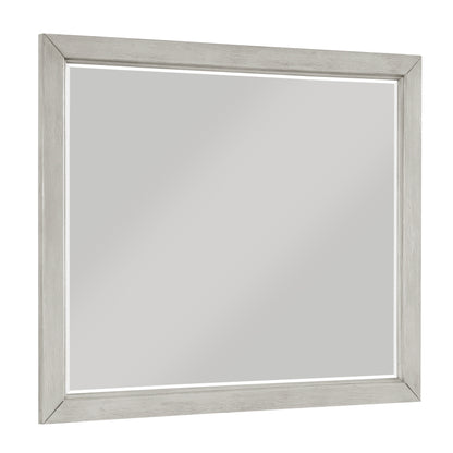 Homelegance Dresser Mirror Providence Light Gray Finish 1458-6
