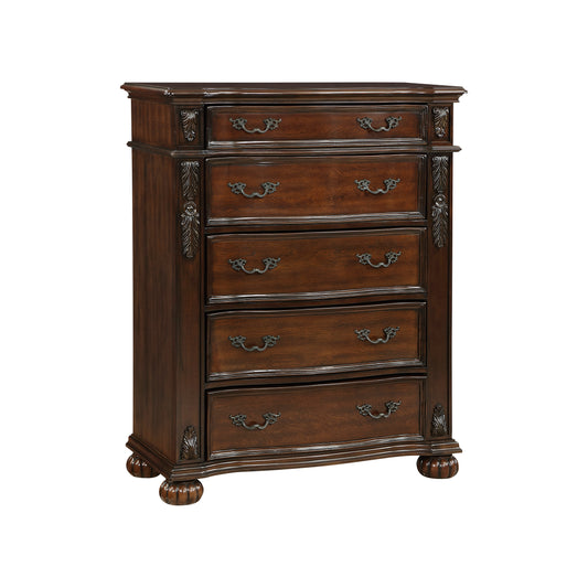 Homelegance Chest Adelina Cherry Finish Elegant Bedroom Storage 1468-9