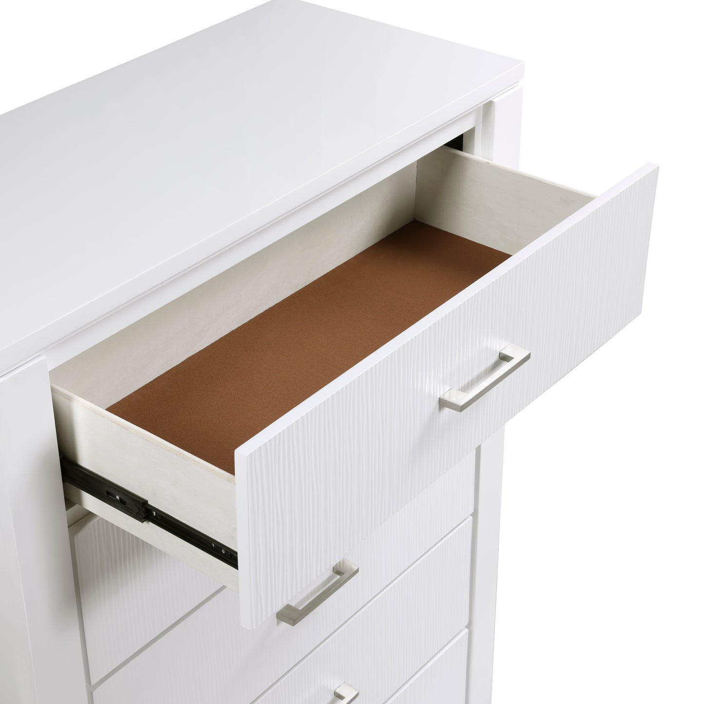 Homelegance Chest Prism White Finish Elegant Storage Solution 1486-9