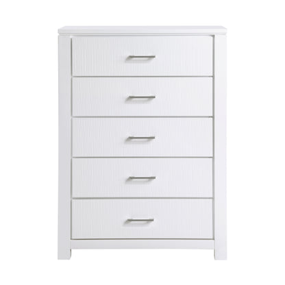Homelegance Chest Prism White Finish Elegant Storage Solution 1486-9
