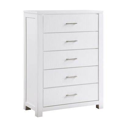 Homelegance Chest Prism White Finish Elegant Storage Solution 1486-9