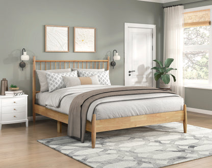 Homelegance Queen Bed Brickell Natural Finish 1490-1