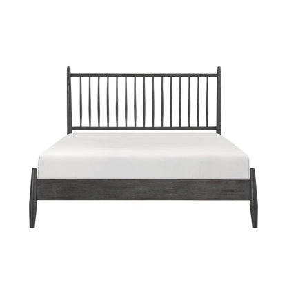 Homelegance Queen Bed Brickell Gray Finish 1490GY-1
