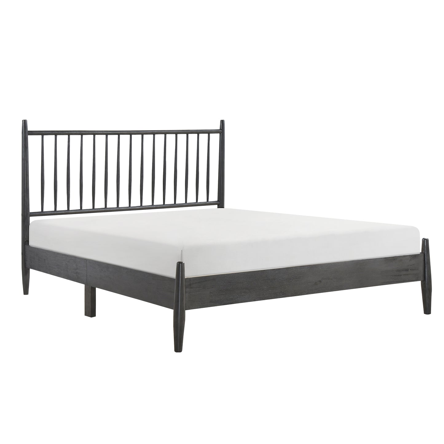Homelegance Queen Bed Brickell Gray Finish 1490GY-1