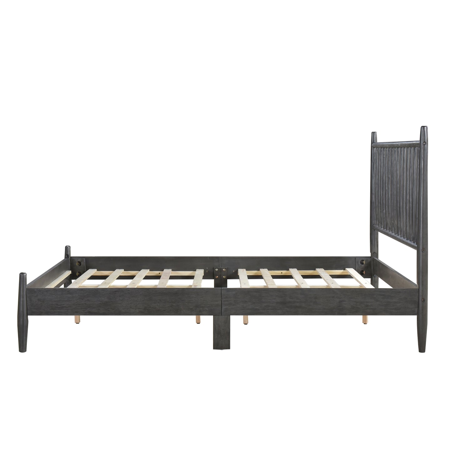 Homelegance Queen Bed Brickell Gray Finish 1490GY-1