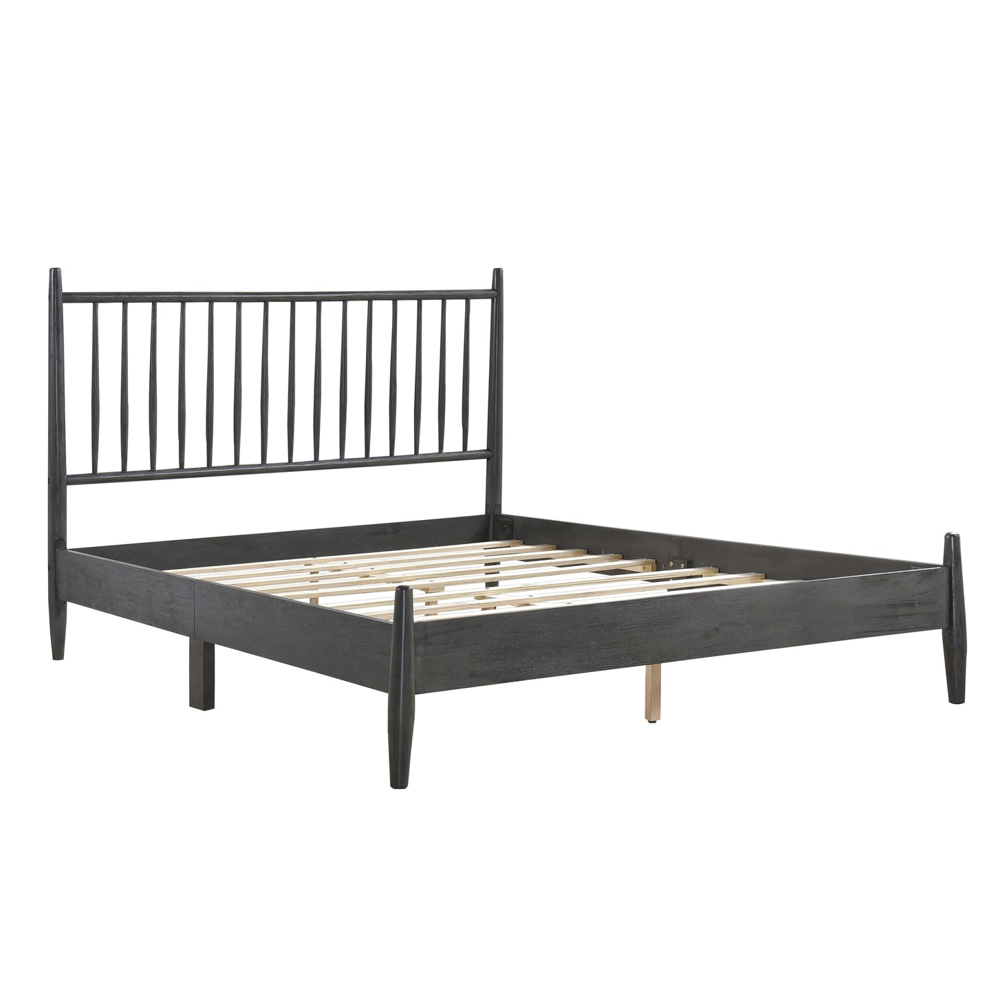 Homelegance Queen Bed Brickell Gray Finish 1490GY-1