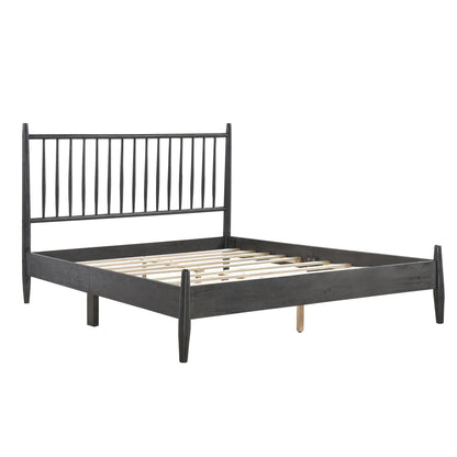 Homelegance Queen Bed Brickell Gray Finish 1490GY-1