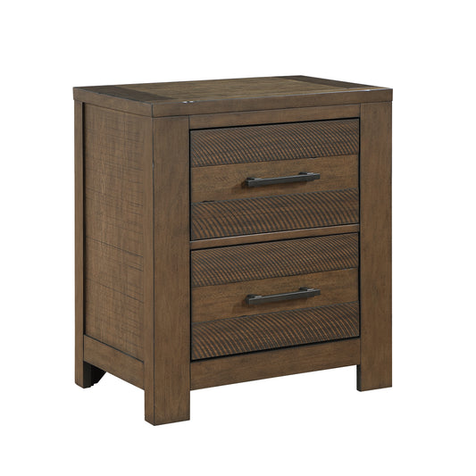 Homelegance Conway Nightstand Antique Brown Finish 1497-4