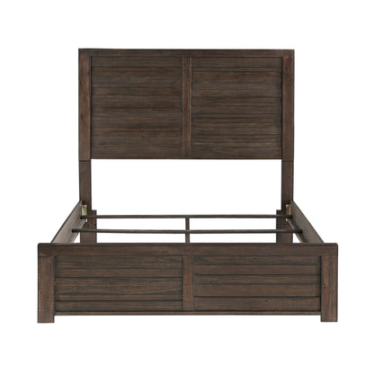 Homelegance Queen Bed Longview Dark Brown Finish 1498DB-1