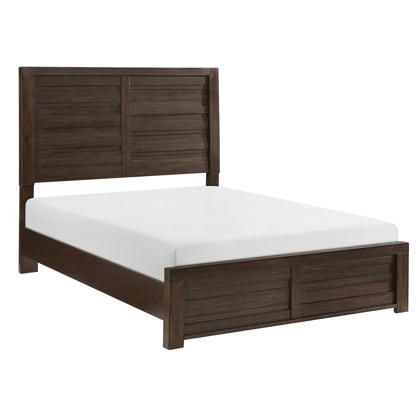 Homelegance Queen Bed Longview Dark Brown Finish 1498DB-1