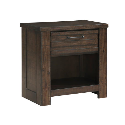 Homelegance Nightstand Longview Dark Brown Finish 1498DB-4