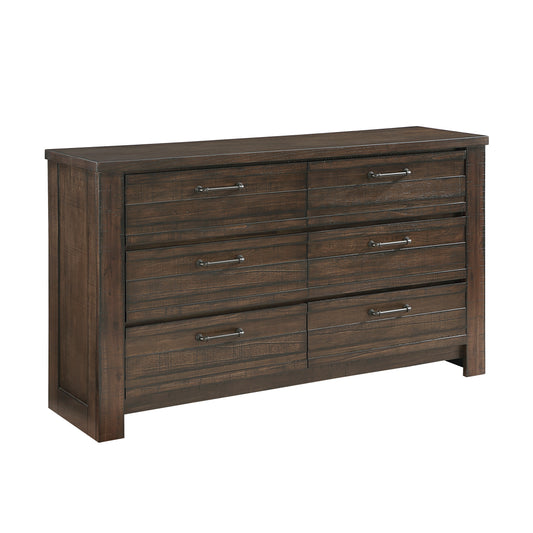 Homelegance Dresser Longview Dark Brown Finish 1498DB-5