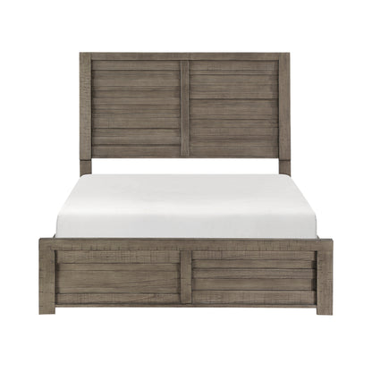 Homelegance Queen Bed Longview Gray Finish 1498GY-1