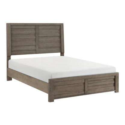 Homelegance Queen Bed Longview Gray Finish 1498GY-1