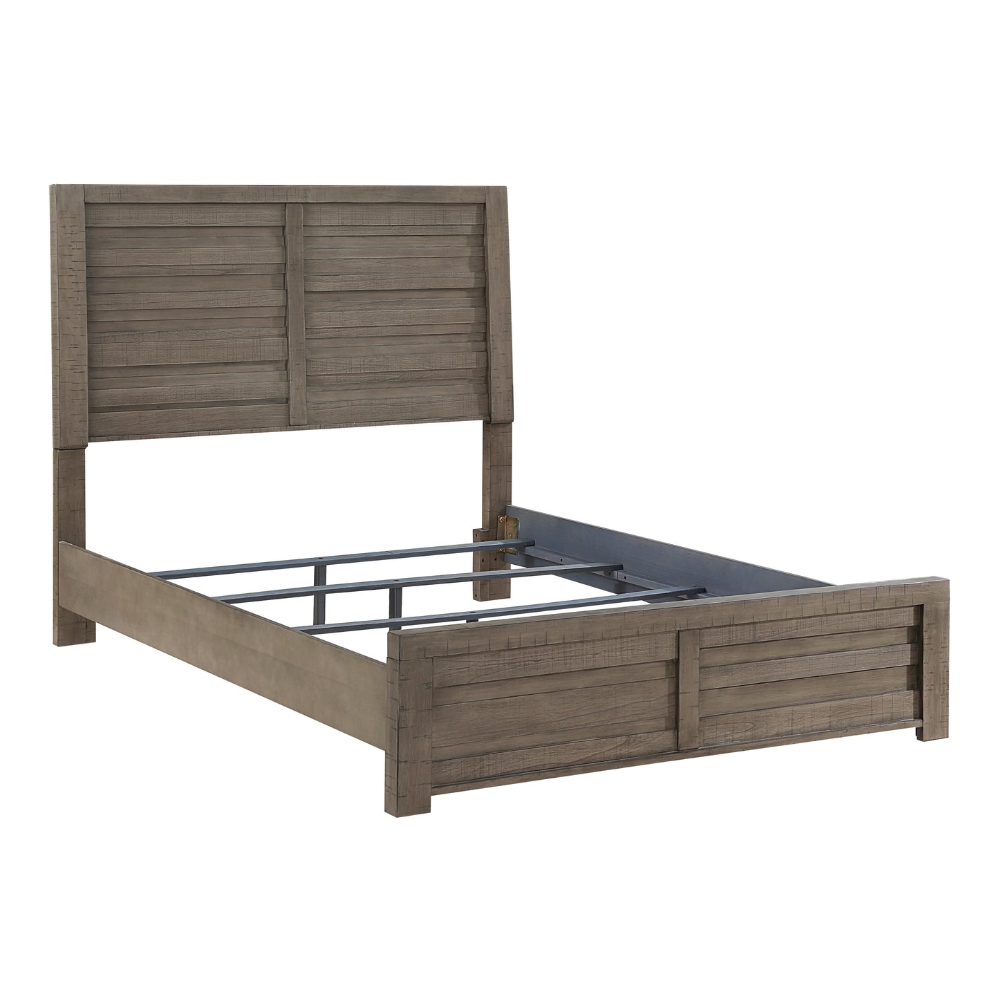 Homelegance Queen Bed Longview Gray Finish 1498GY-1