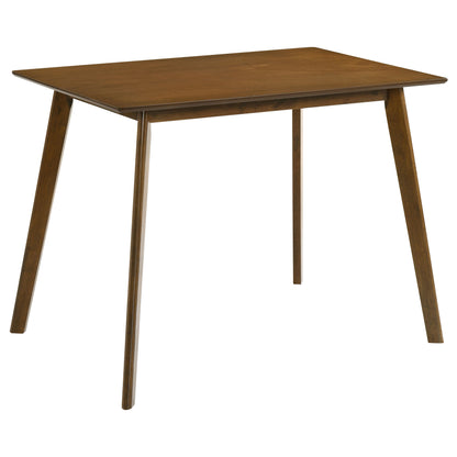 Robbie 5-piece 47-inch Counter Height Dining Set Walnut