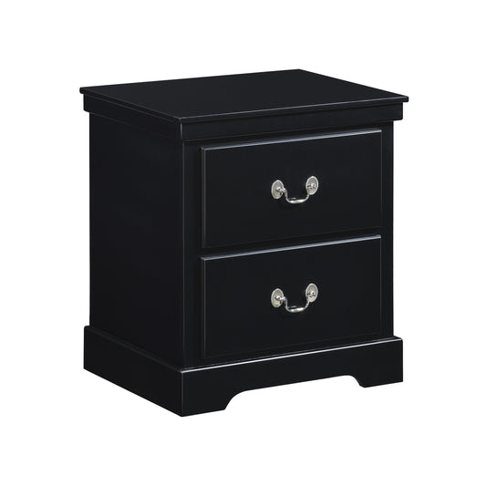 Homelegance Nightstand Seabright Black Finish 1519BK-4