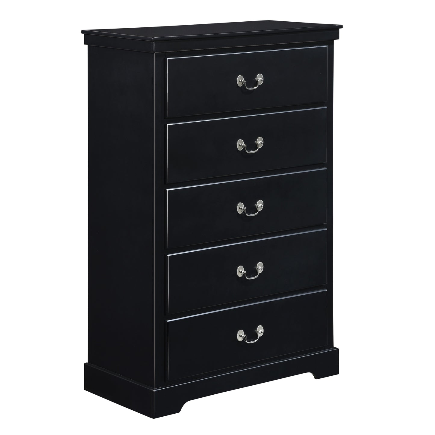 Homelegance Chest Seabright Black Finish Elegant Storage Solution 1519BK-9