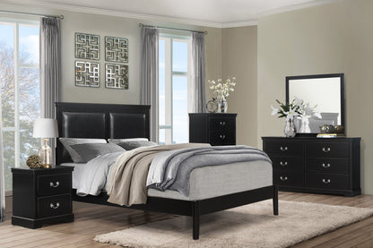Homelegance Chest Seabright Black Finish Elegant Storage Solution 1519BK-9