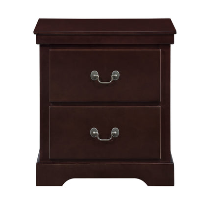 Homelegance Seabright Nightstand Cherry Finish Elegant Design 1519CH-4
