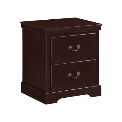 Homelegance Seabright Nightstand Cherry Finish Elegant Design 1519CH-4