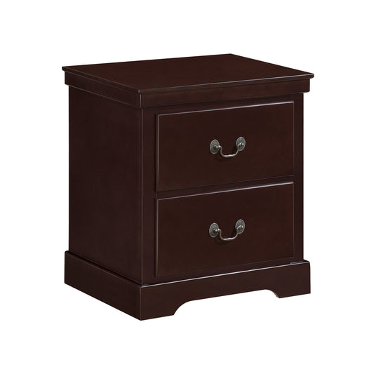 Homelegance Seabright Nightstand Cherry Finish Elegant Design 1519CH-4