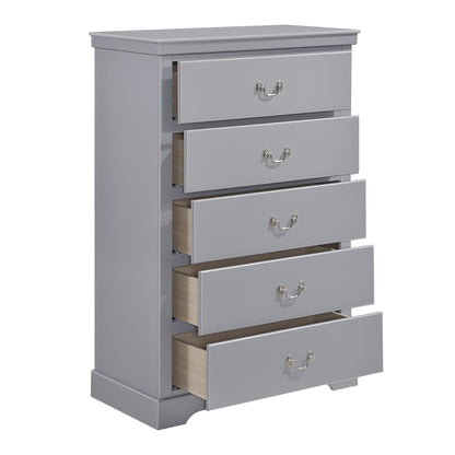 Homelegance Chest Seabright Gray Finish 1519GY-9