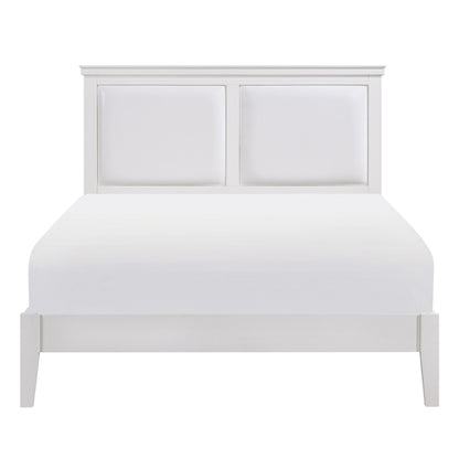 Homelegance Queen Bed Seabright White Finish 1519WH-1