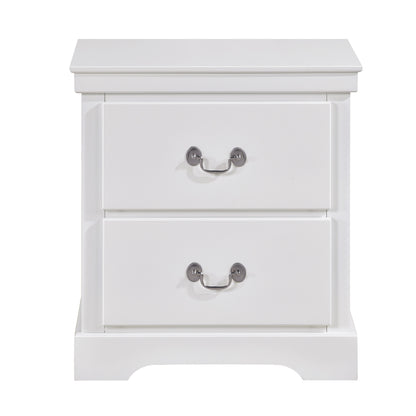 Homelegance Nightstand Seabright White Finish 1519WH-4