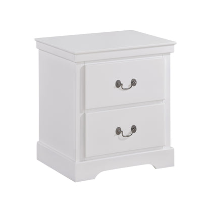 Homelegance Nightstand Seabright White Finish 1519WH-4