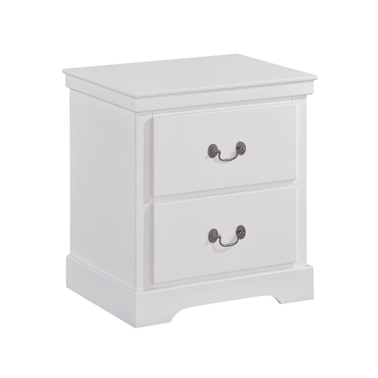 Homelegance Nightstand Seabright White Finish 1519WH-4