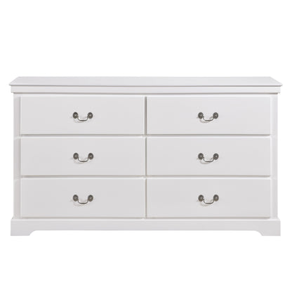 Homelegance Dresser Seabright White Finish Elegant Design 1519WH-5
