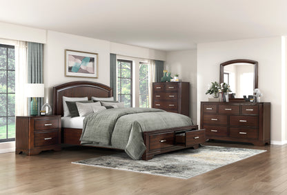 Homelegance Chest Hudson Cherry Finish Modern Design with Six Drawers 1520CH-9