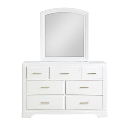 Homelegance Dresser Hudson White Finish Elegant Storage Solution 1520WH-5