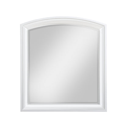 Homelegance Dresser Mirror Hudson White Finish Elegant Design 1520WH-6