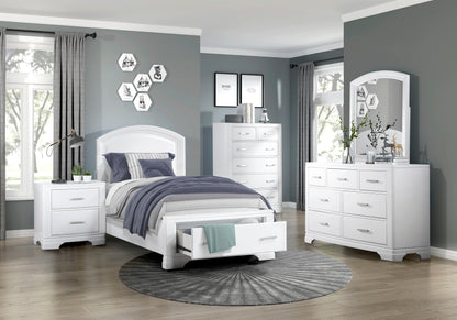 Homelegance Chest Hudson White Finish Elegant Storage Solution 1520WH-9