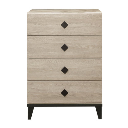 Homelegance Whiting Chest Cream Black Finish 1524-9