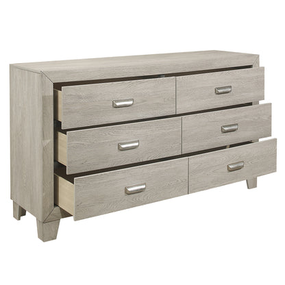 Homelegance Dresser Quinby Light Brown Finish 1525-5