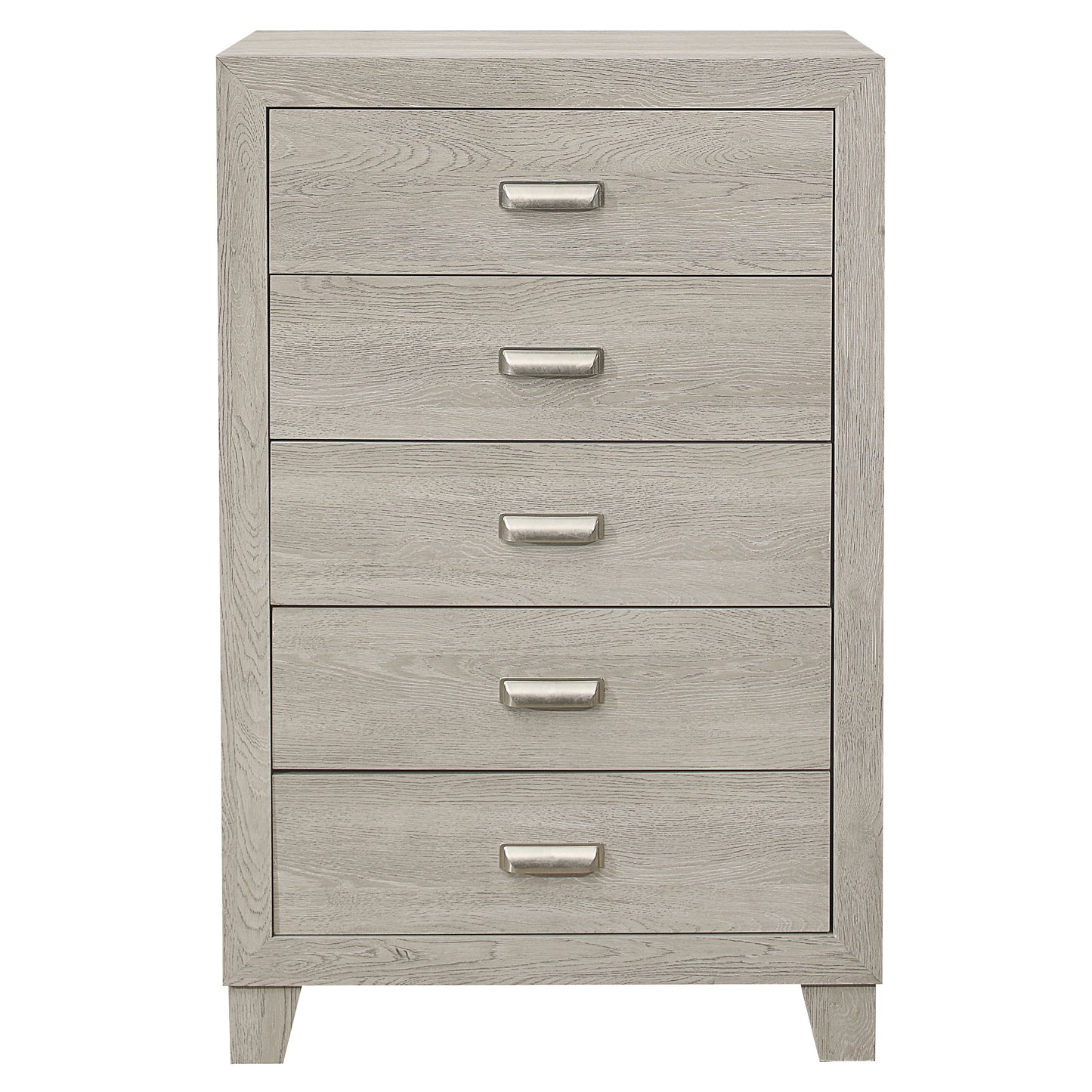 Homelegance Quinby Chest Light Brown Finish with Dovetail Drawers 1525-9