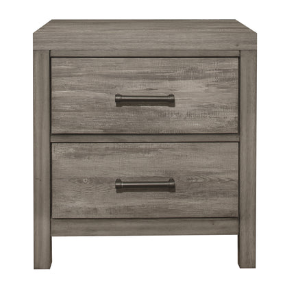 Homelegance Nightstand Bainbridge Gray Finish 1526-4